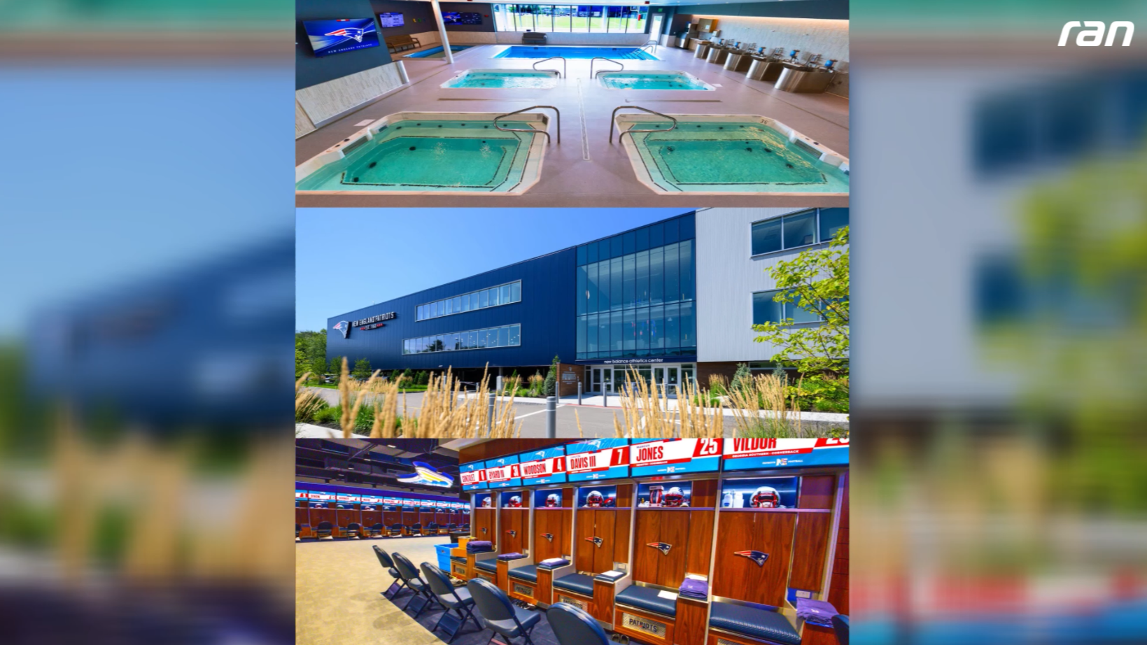 NFL: Sauna, Pool und Friseur – Patriots zeigen ihr neues Trainings-Paradies