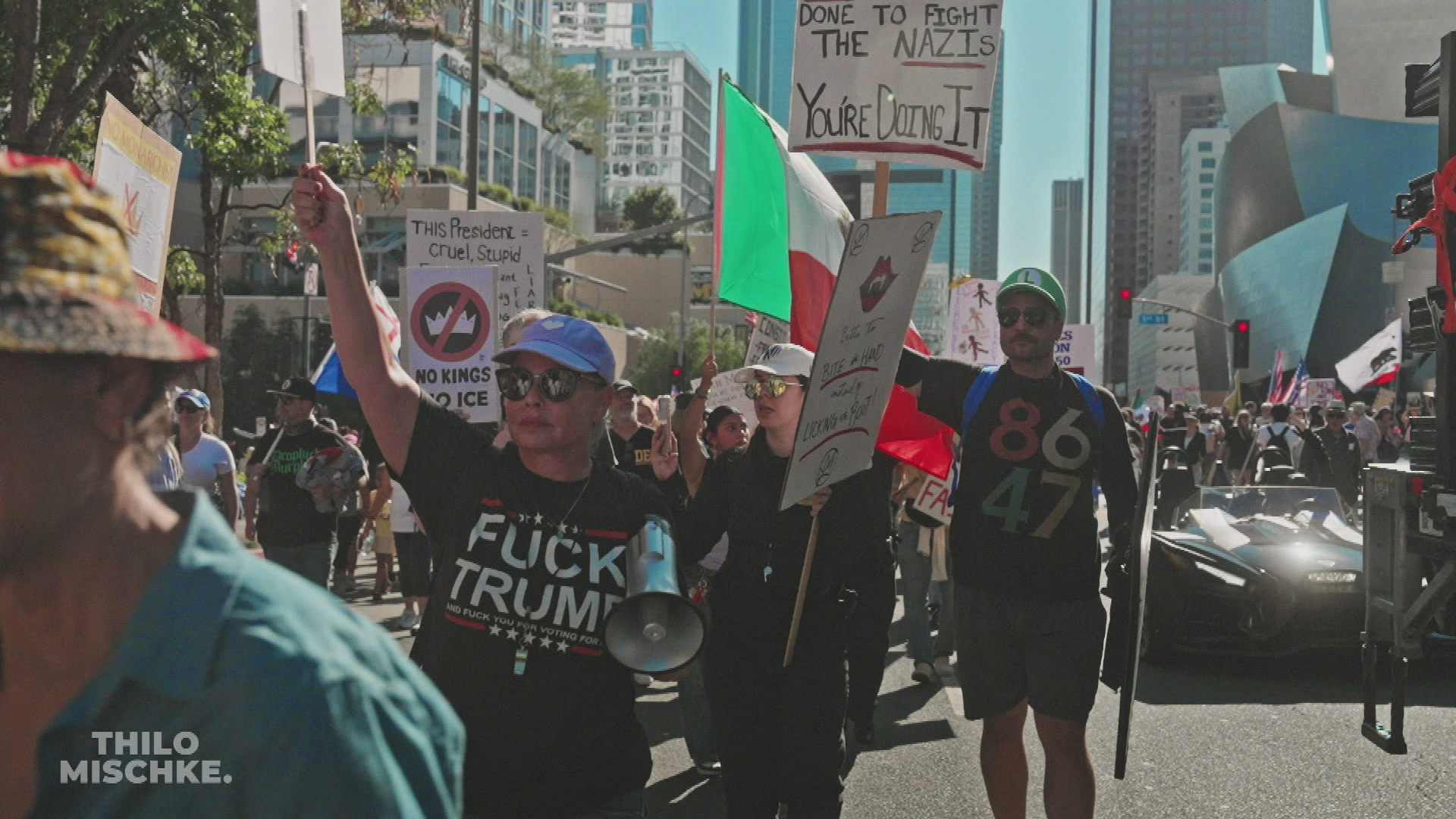 Proteste: Trumps Inszenierung vs. Realität