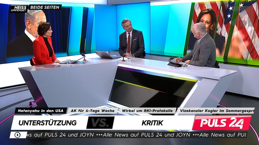 Heiß Umfehdet - Der PULS 24 Newsroom Heiß Umfehdet - Der PULS 24 Newsroom Folge 113: Heiß Umfehdet vom 24.07.2024