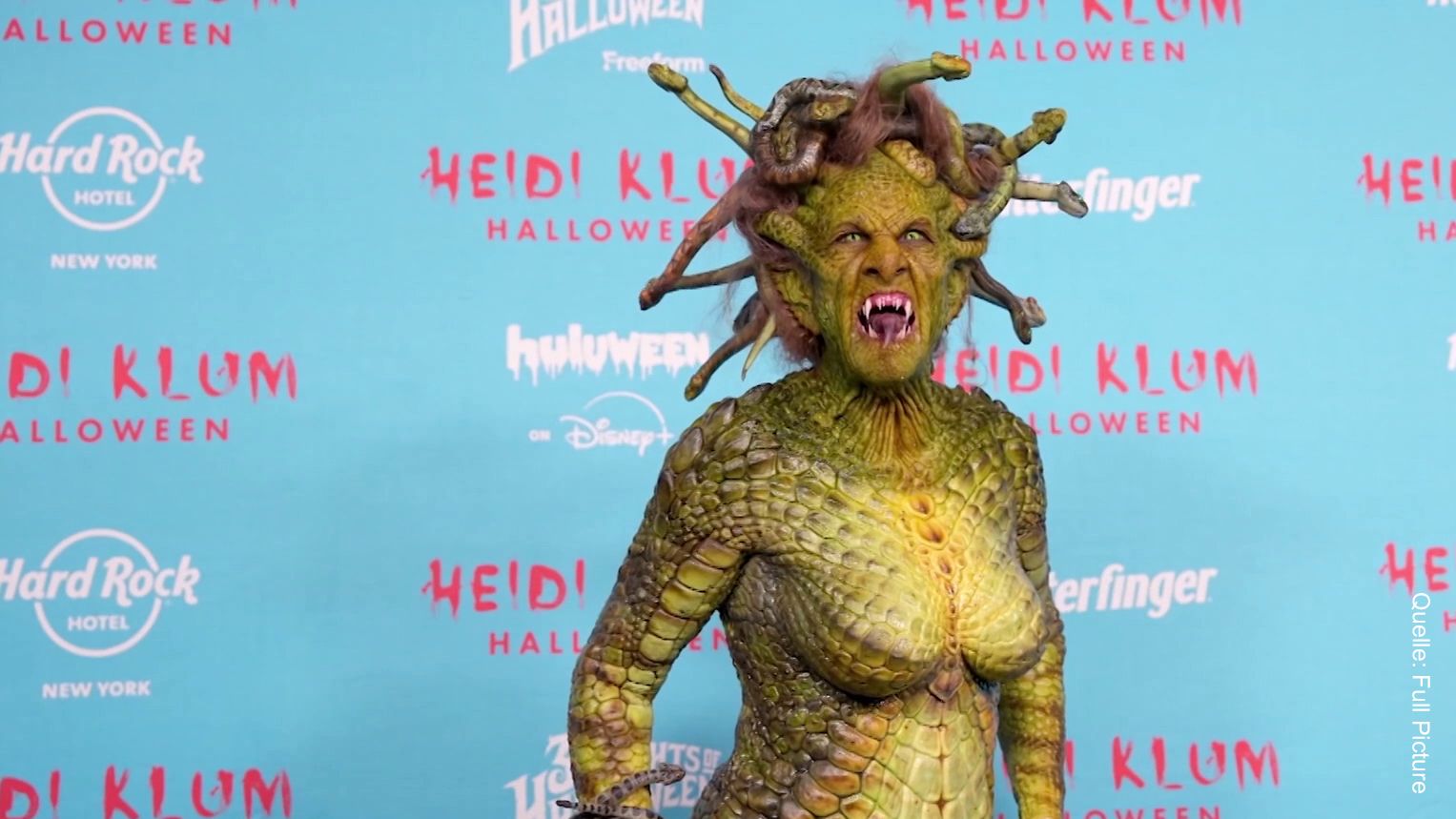 Heidis Medusa-Meisterwerk: Die legendäre Halloween-Verwandlung