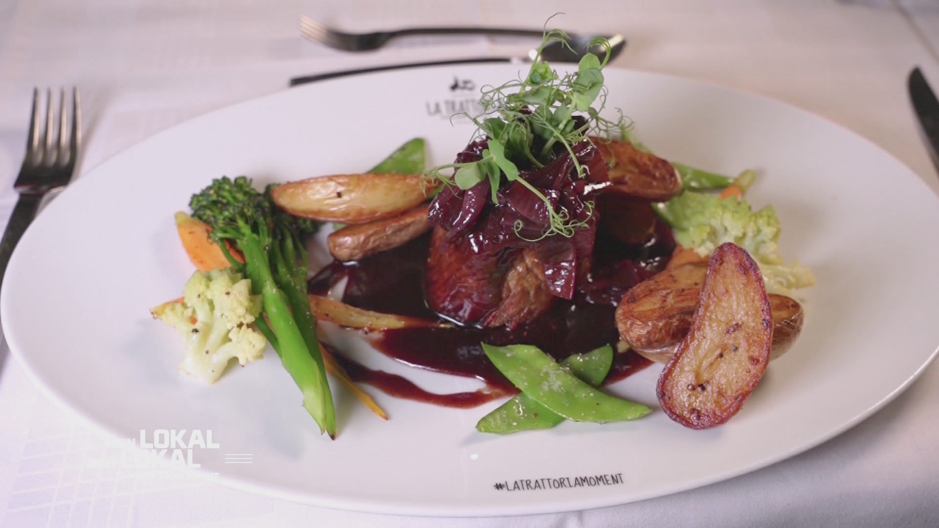 Zartes Fassona Rinderfilet mit italienischem Flair