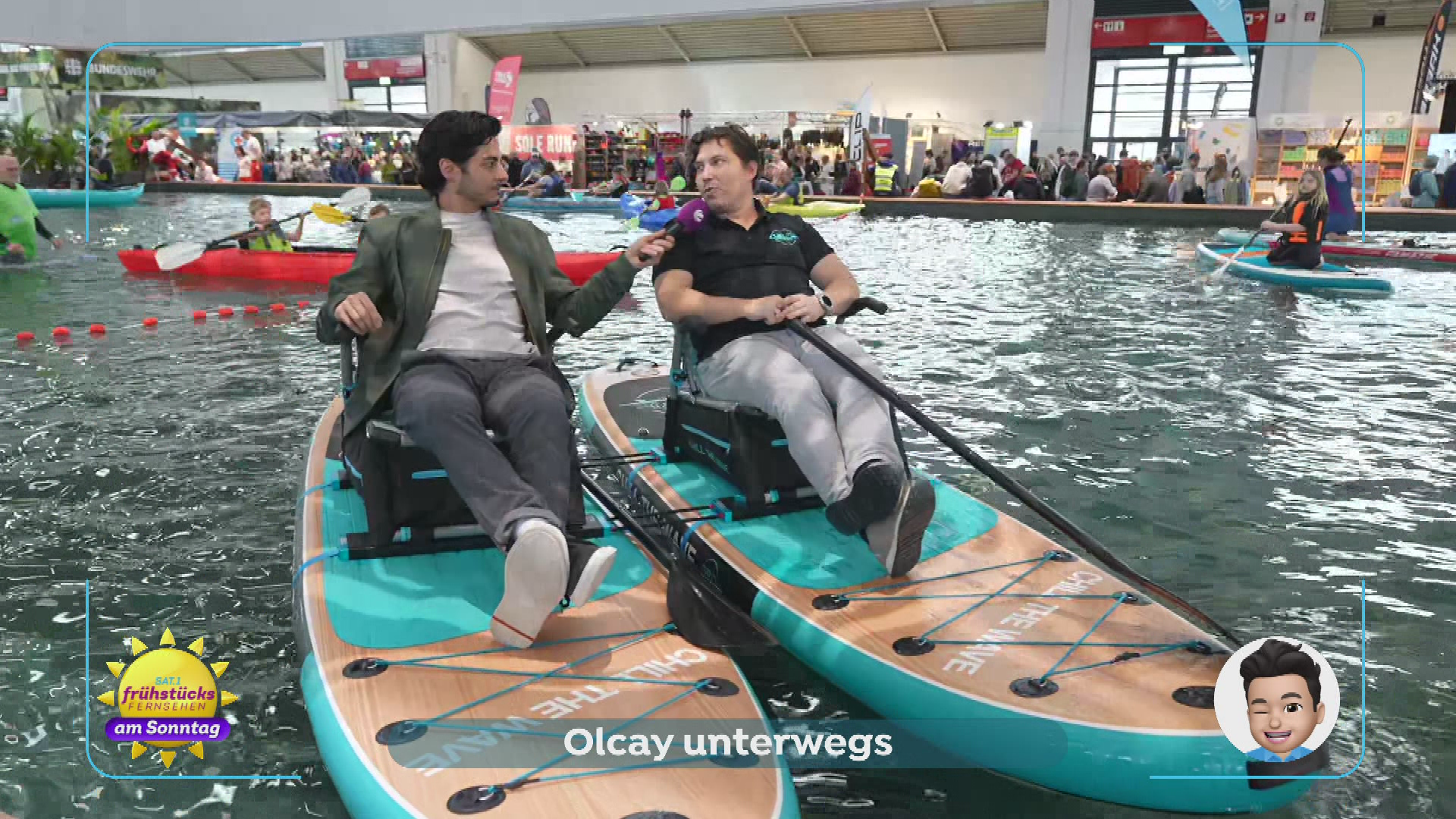 Olcay bei der f.r.e.e in München