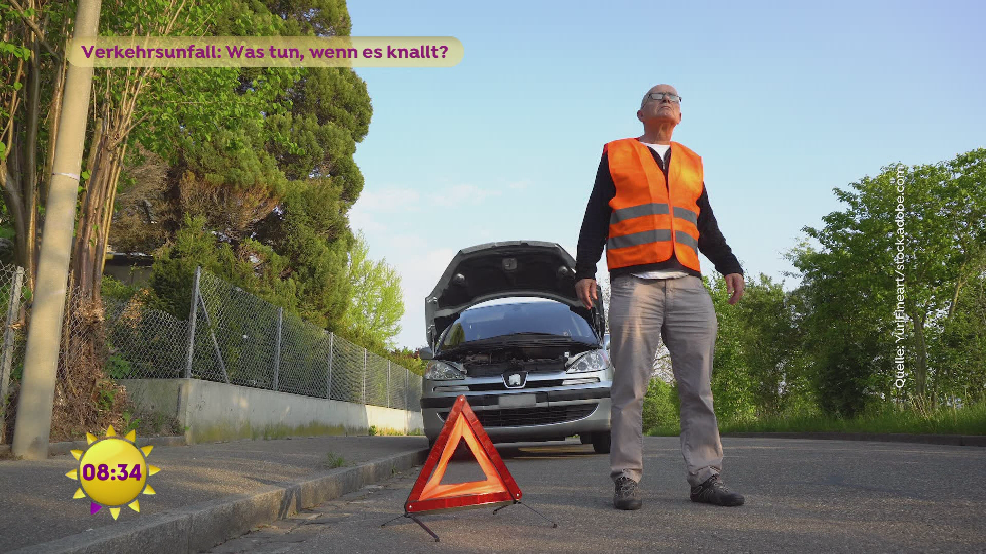 Verkehrsunfall: Was tun, wenn es knallt?