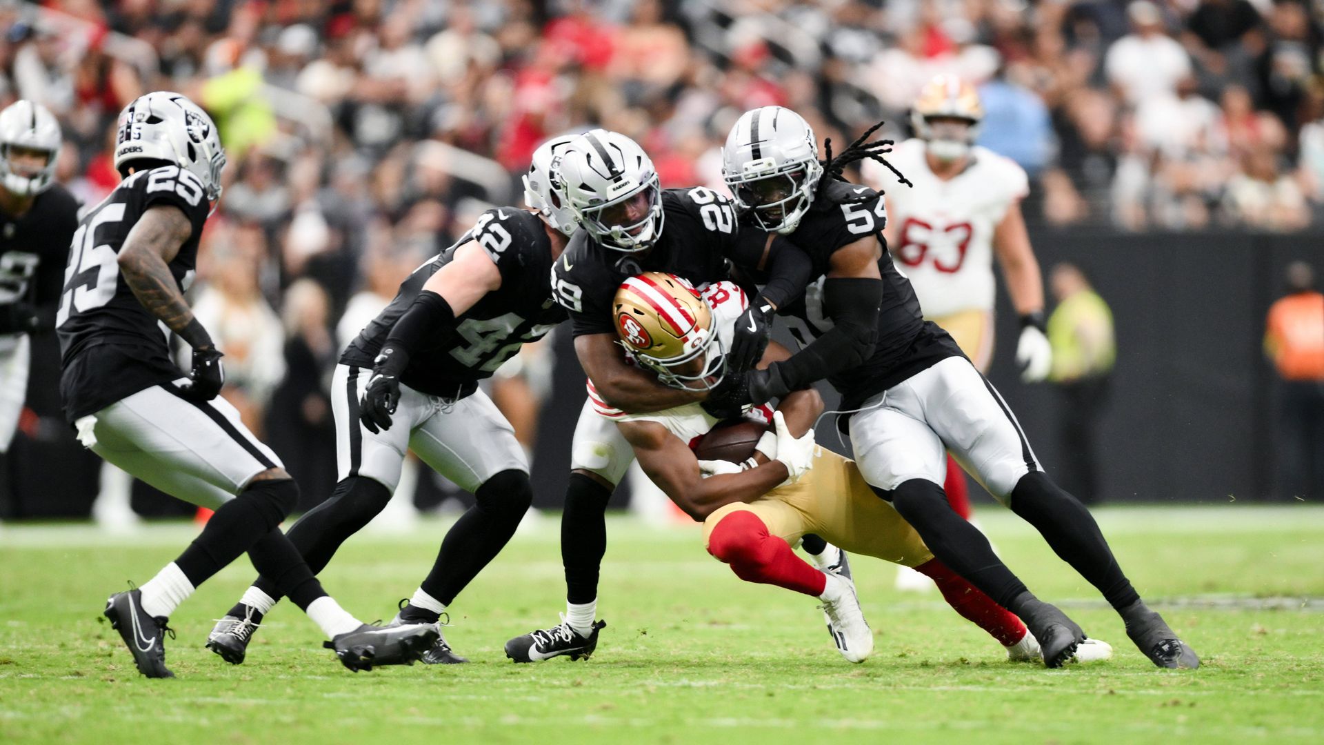 NFL-Highlights: San Francisco 49ers at Las Vegas Raiders