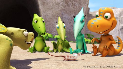 Dino-Zug Dino-Zug Folge 10: Der Hurrikan / Die Reise mit dem Floss