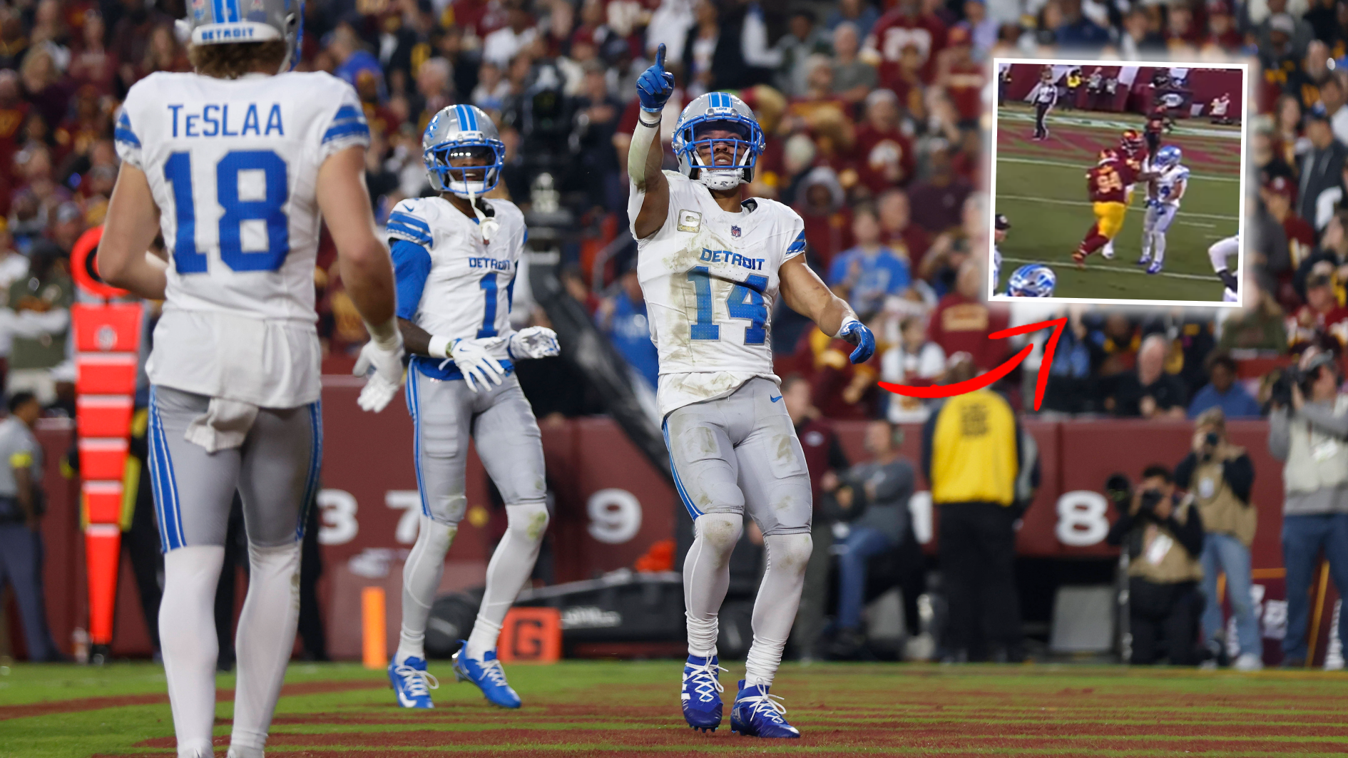 NFL: Amon-Ra St. Brown geschlagen! Trump-Jubel Auslöser?