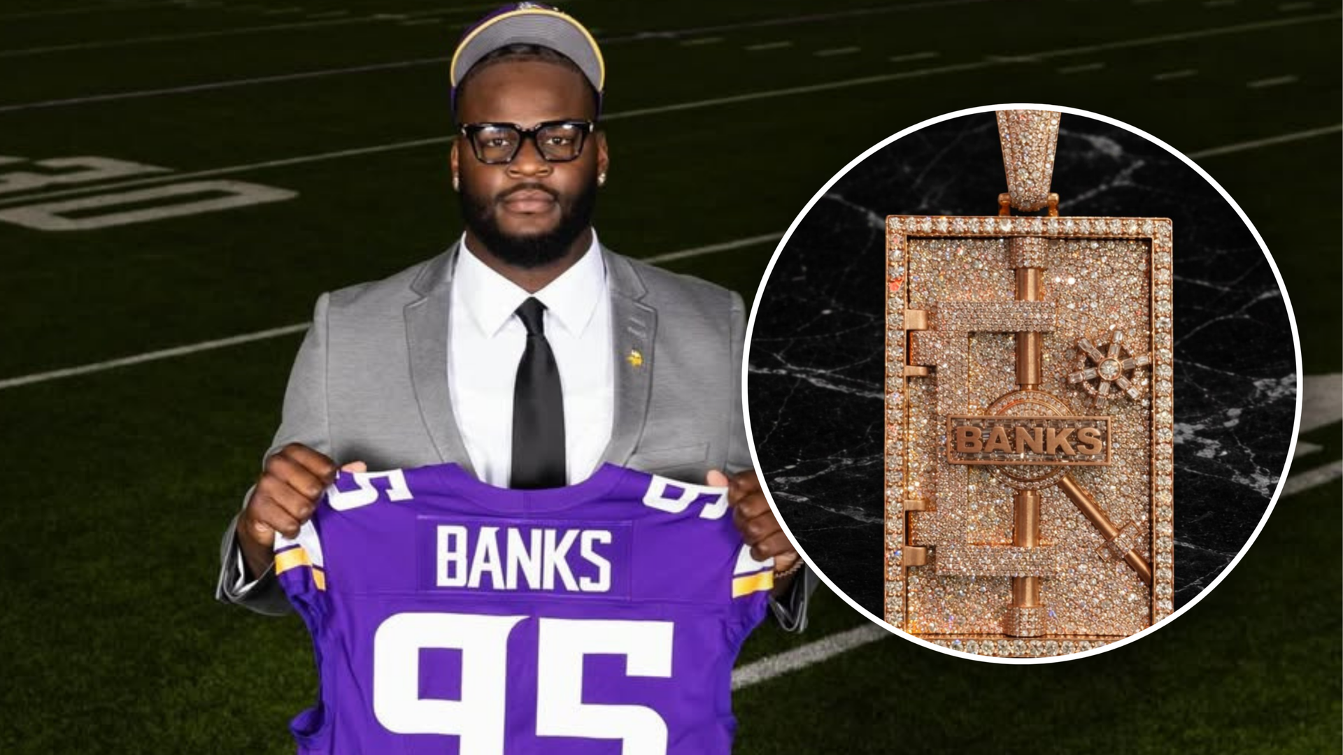 NFL: Für 100.000 Dollar - Vikings-Rookie kauft sich Tresor-Kette