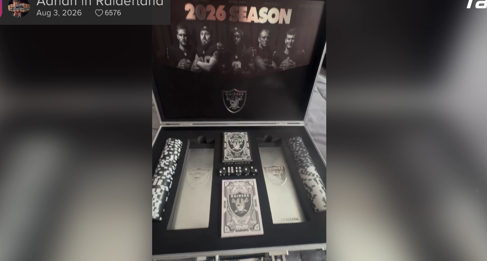 NFL - Raiders: Fans staunen über Dauerkarten-Box