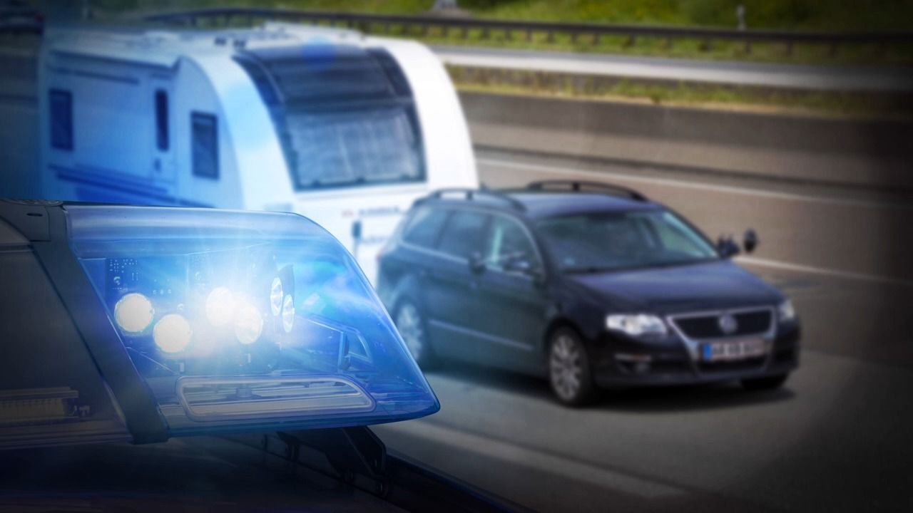 Kurioser Diebstahl: Wohnwagen samt Besitzer gestohlen