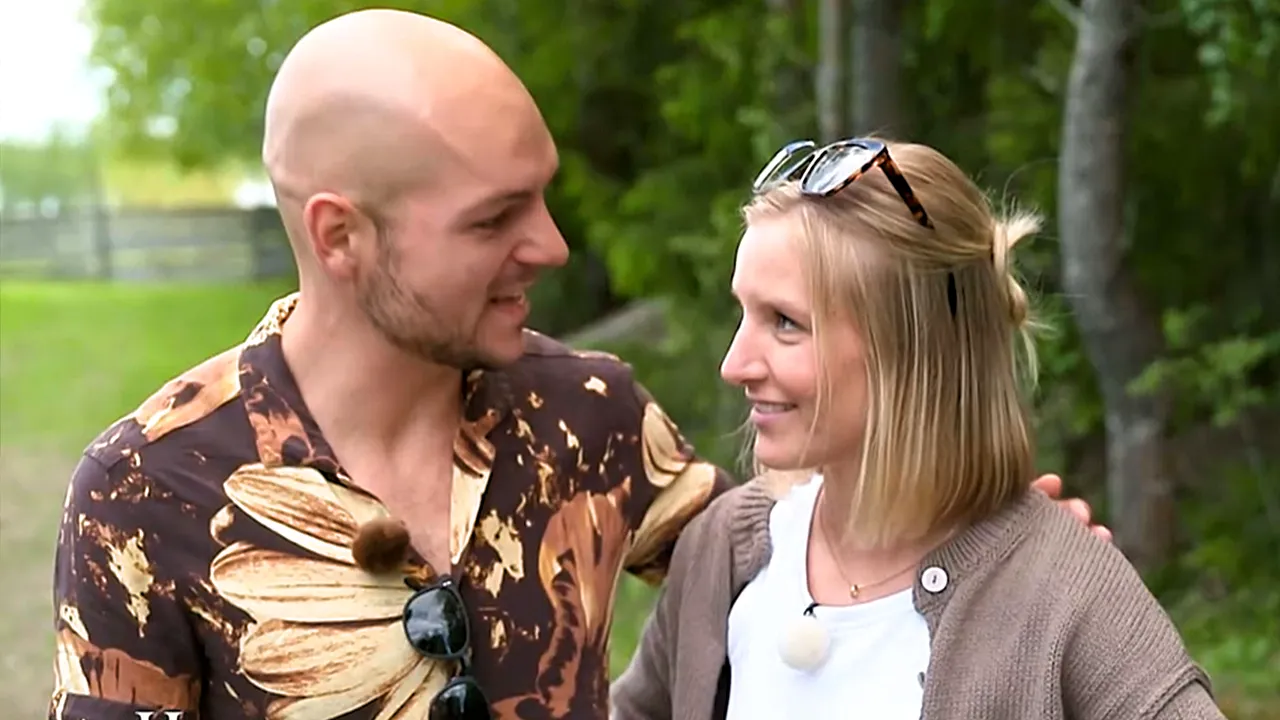 Lina und Daniel genießen ihr schwedisches Abenteuer