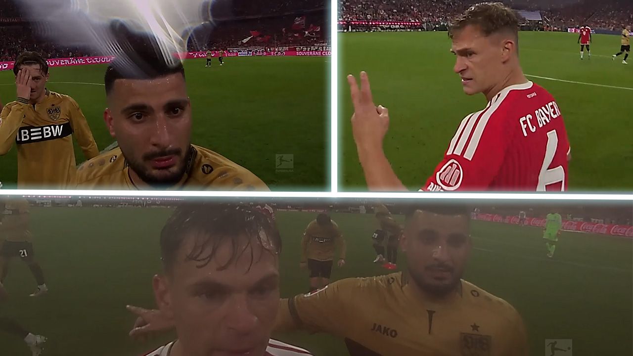 RefCam Bayern-Stuttgart - Schiri schreit Kimmich an: "Bleib mal locker!"