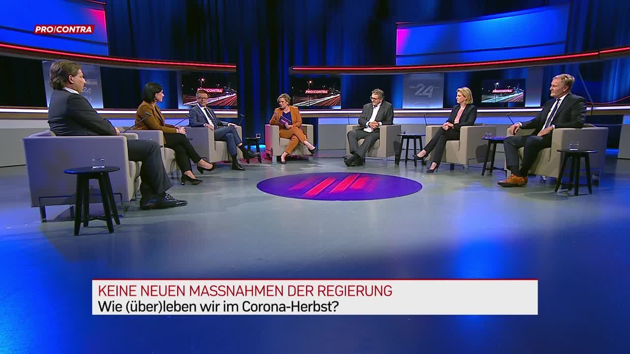 Pro und Contra: Keine neuen Maßnahmen der Regierung - Wie (über)leben wir im Corona-Herbst?
