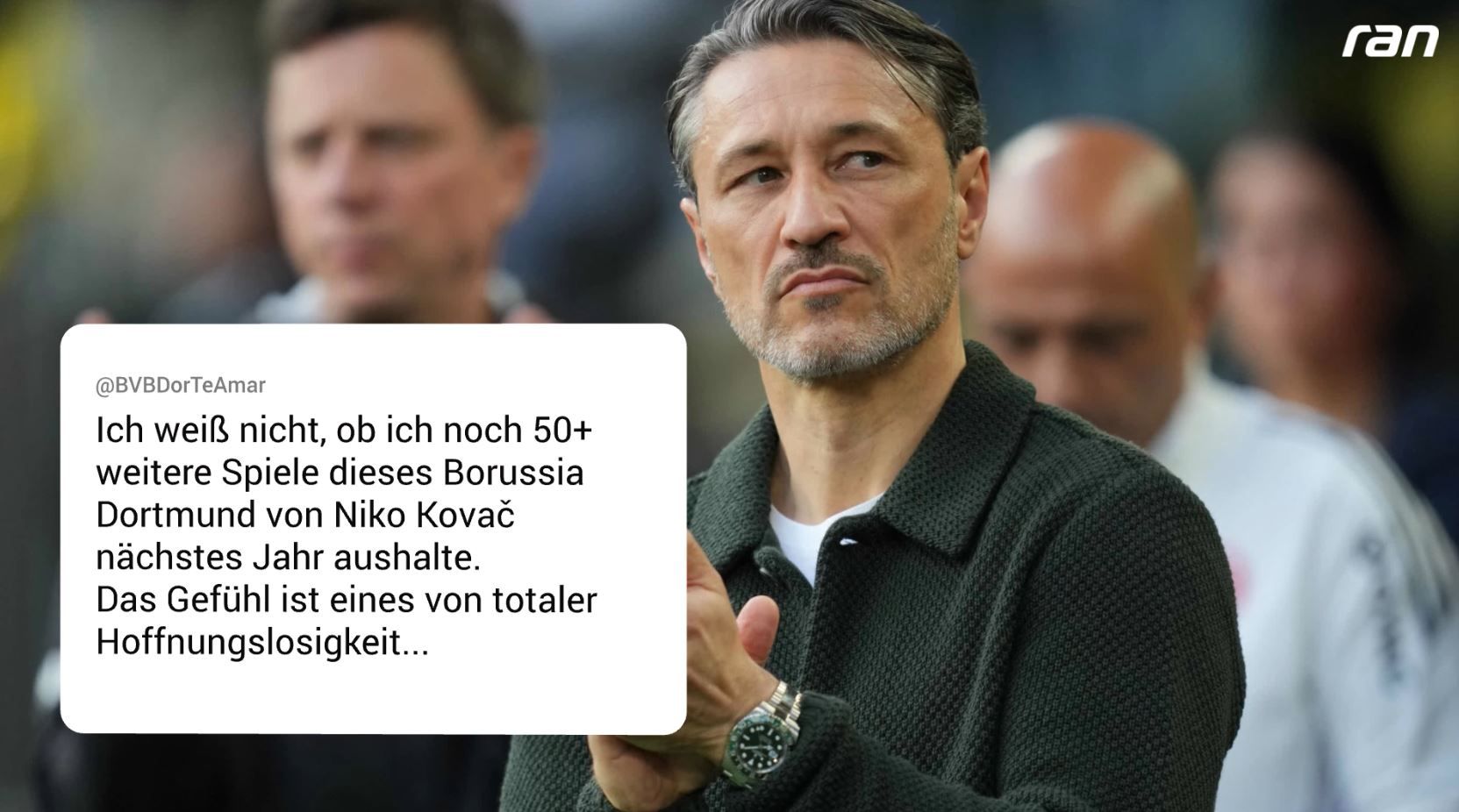 Niko Kovac wird von Usern schon angezählt - dann kommt die Wende!