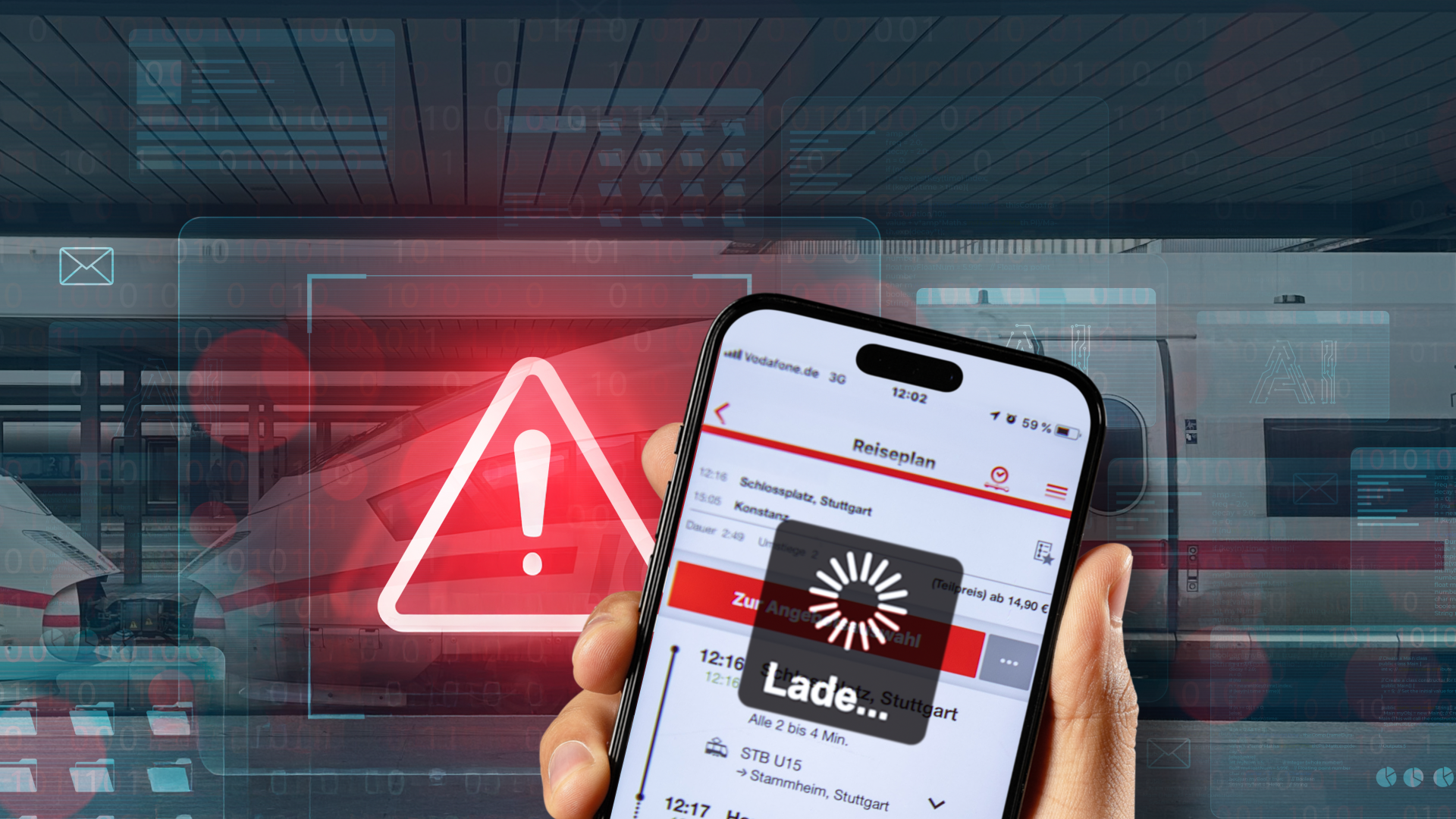 Cyberattacke auf die Deutsche Bahn