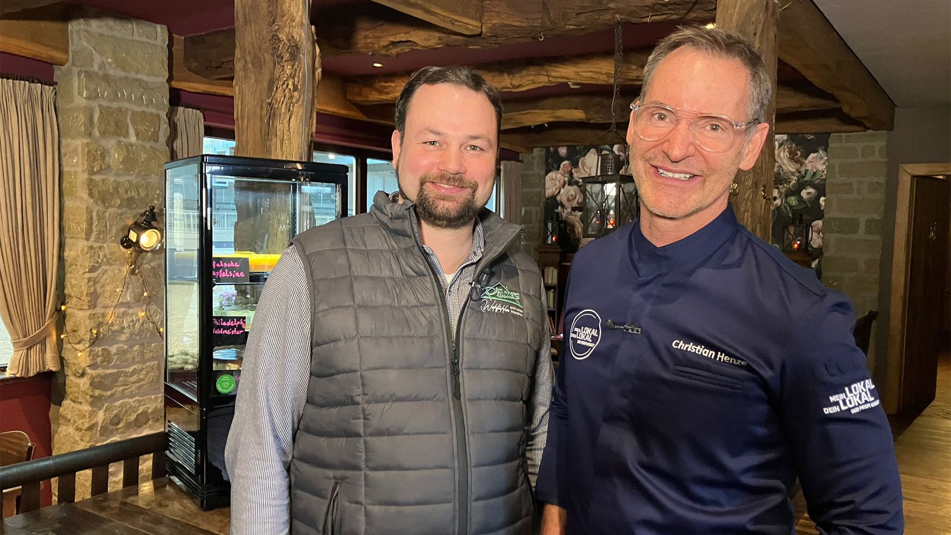 Ehrliches Essen am Finaltag im "Plückers Hoff"