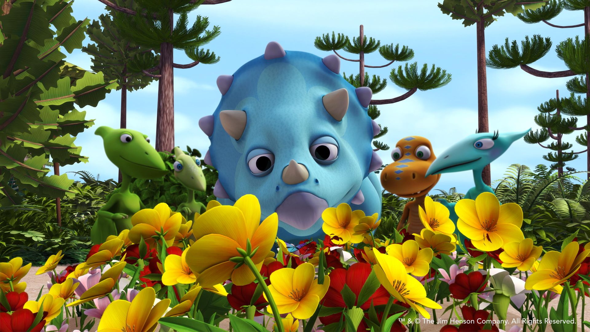 Das ist kein Dinosaurier! / Tiny's Garten