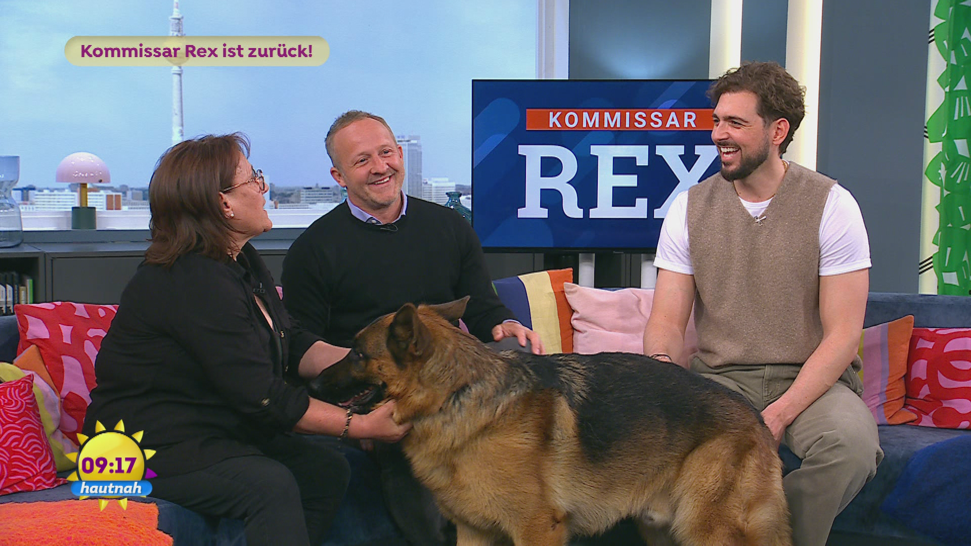 Kommissar Rex ist zurück! Maximilian Brückner über Liebe auf den zweiten Blick