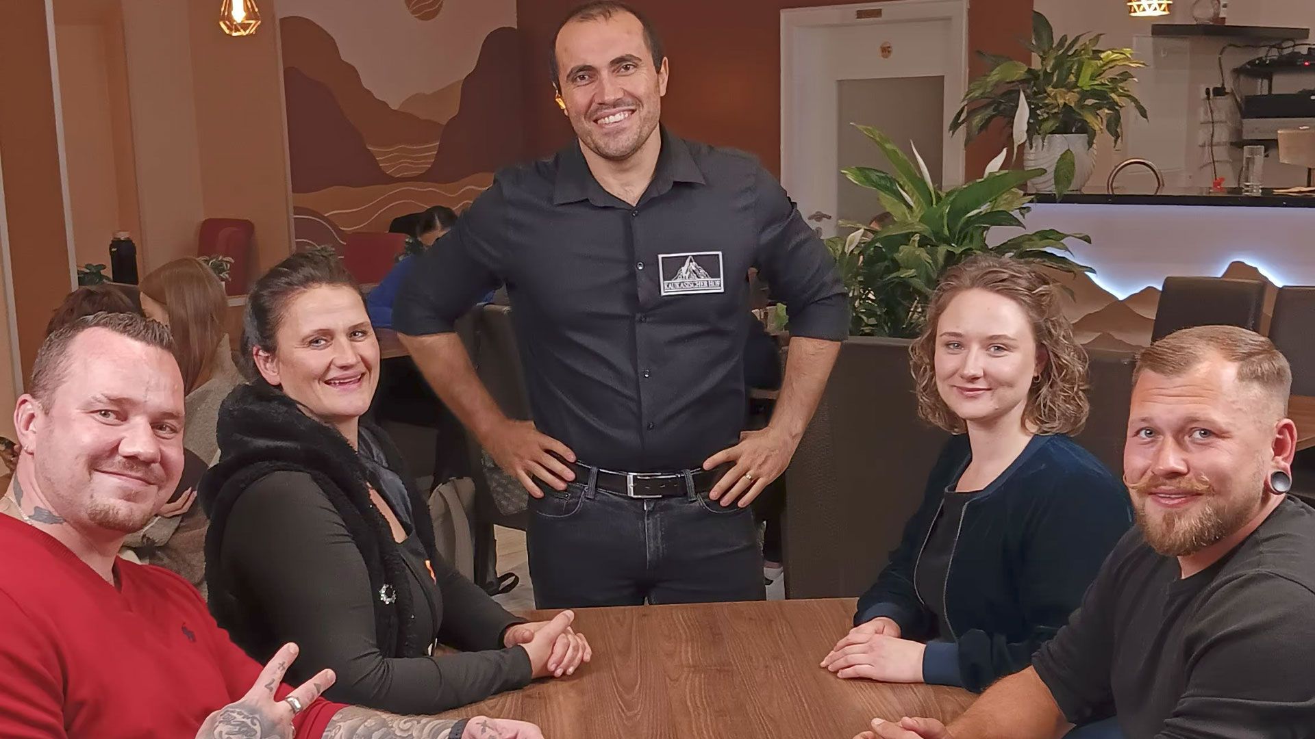 Zum Auftakt der Woche im Restaurant "Kaukasischer Hof"