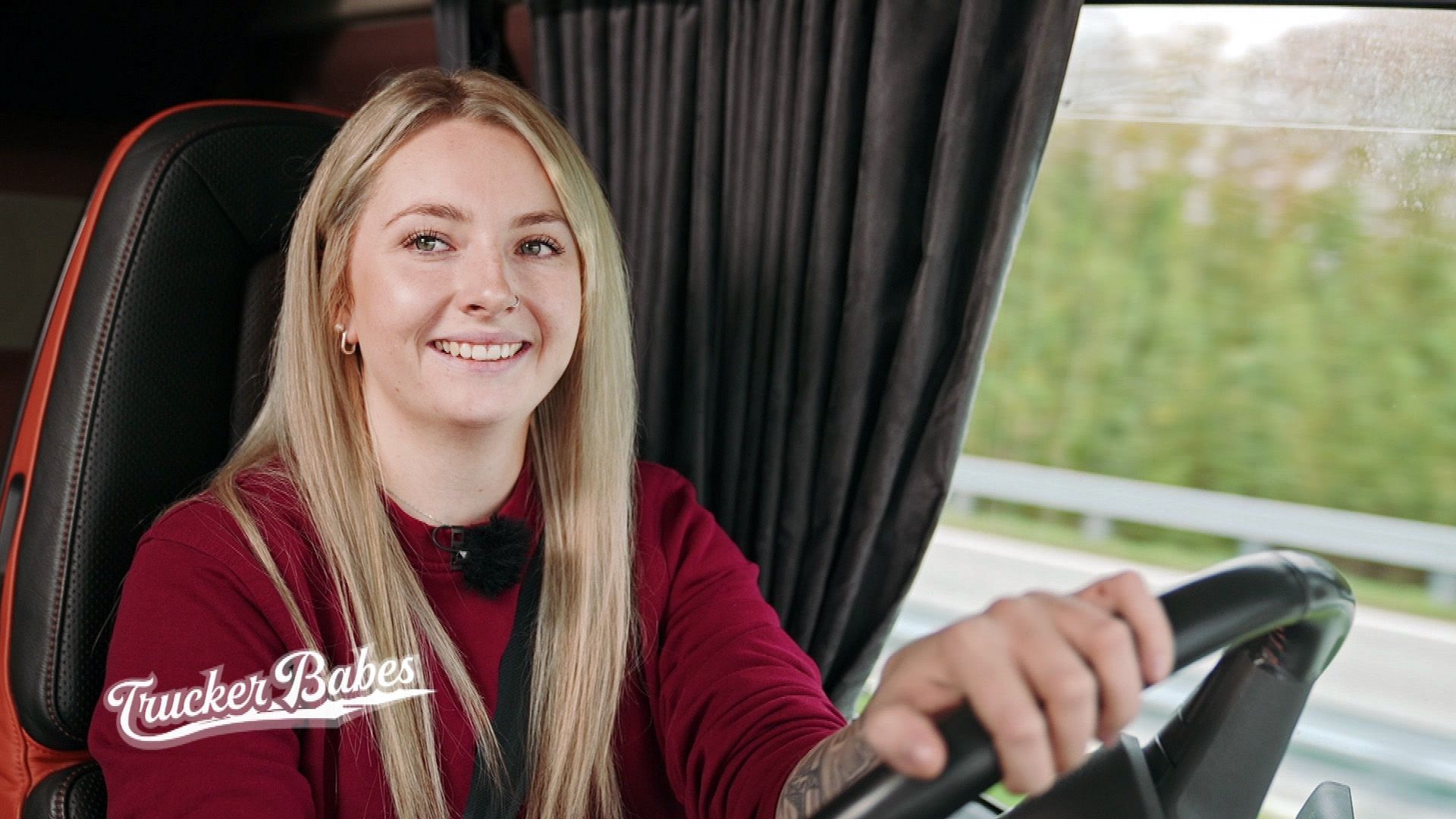 Ob Glätteisen oder Sattelschlepper, die 23-jährige Annalena kann es!