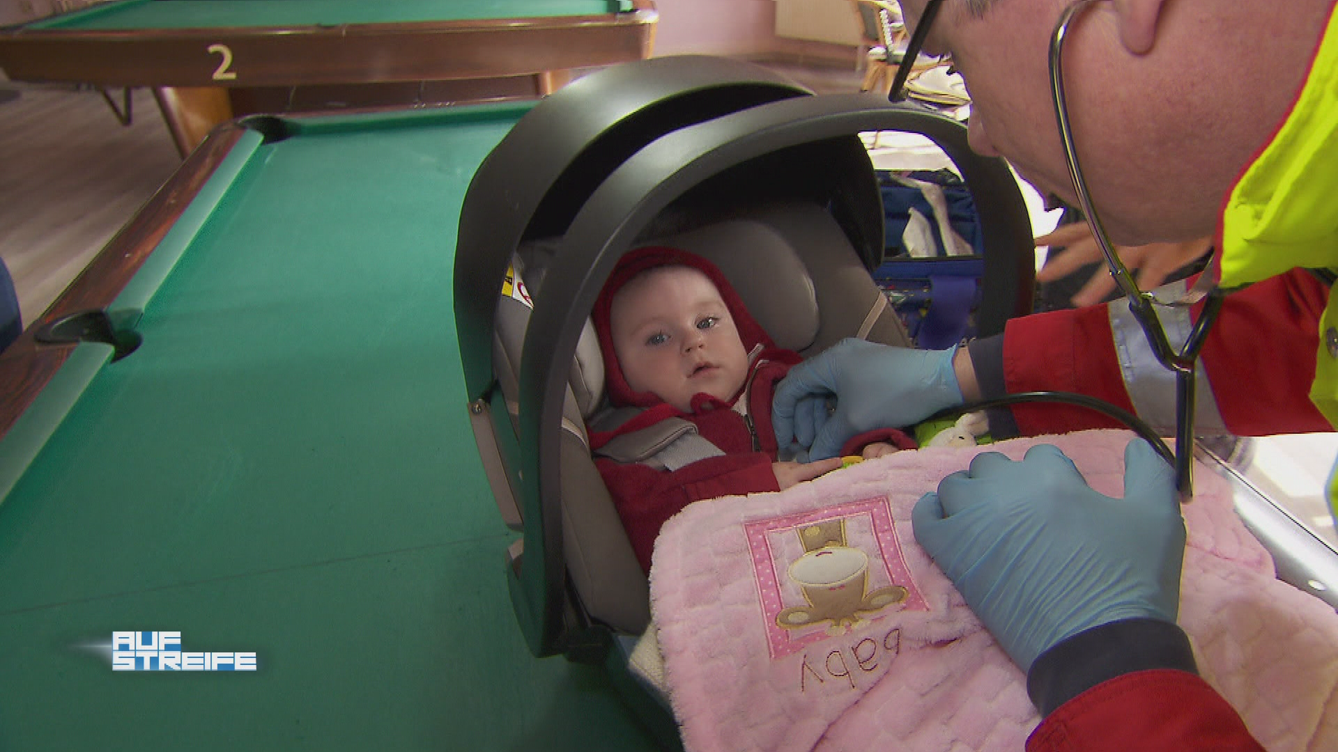 Baby ausgesetzt