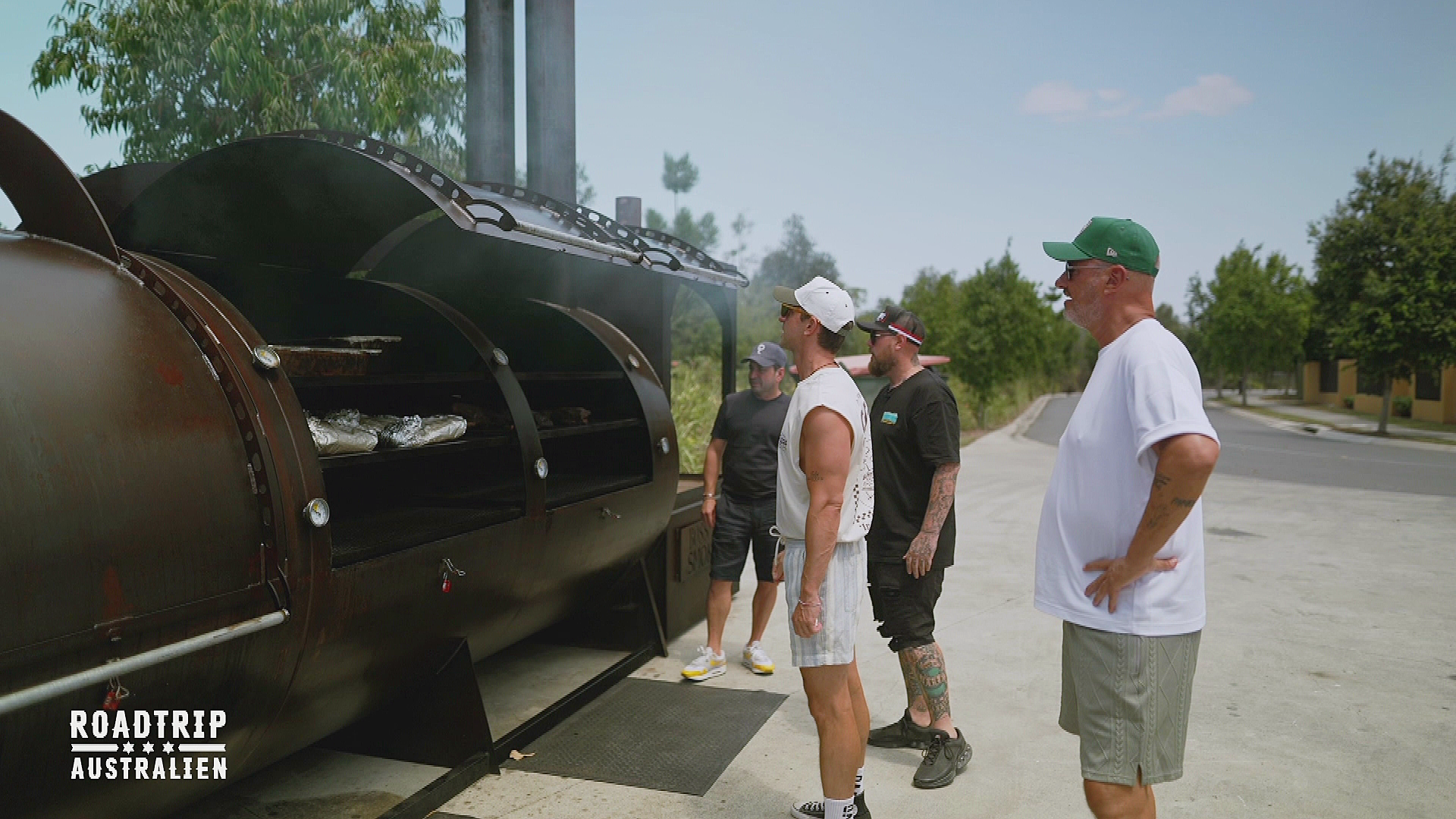 Smoker-Gigant: Die Profiköche bei Phat Boyz