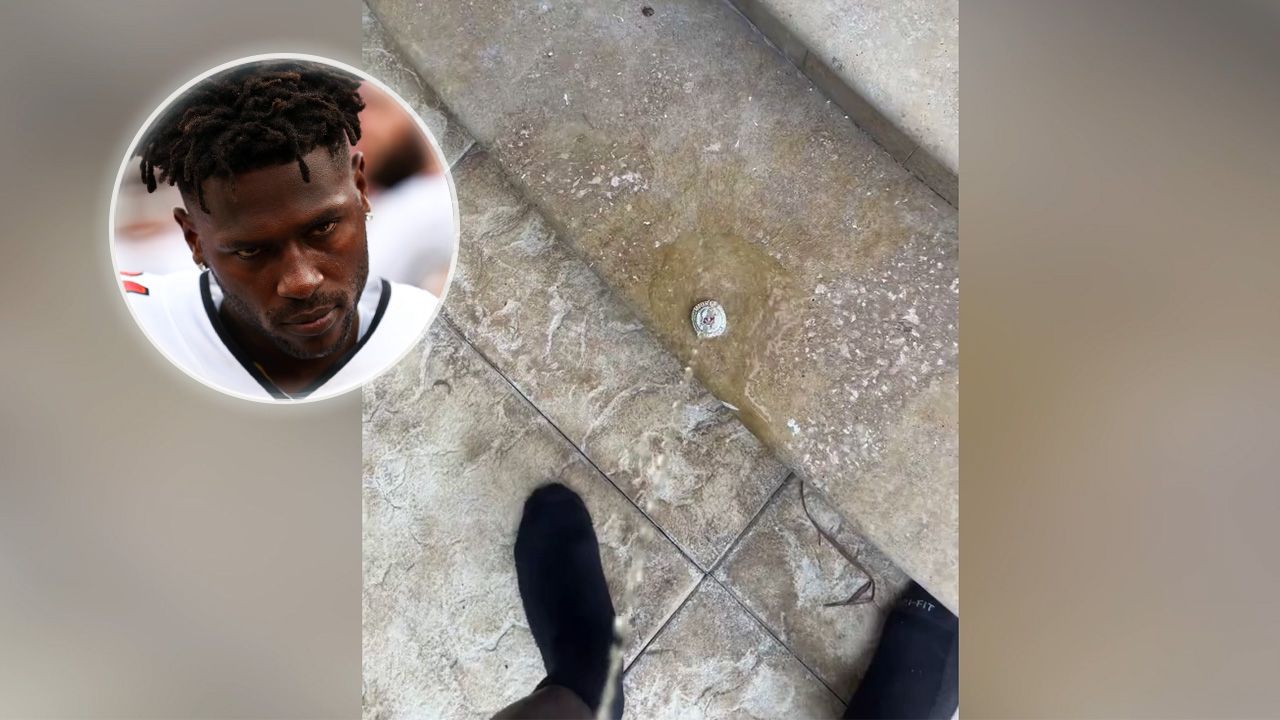 Antonio Brown pinkelt auf eigenen SB-Ring! "Fu** Bruce Arians!"