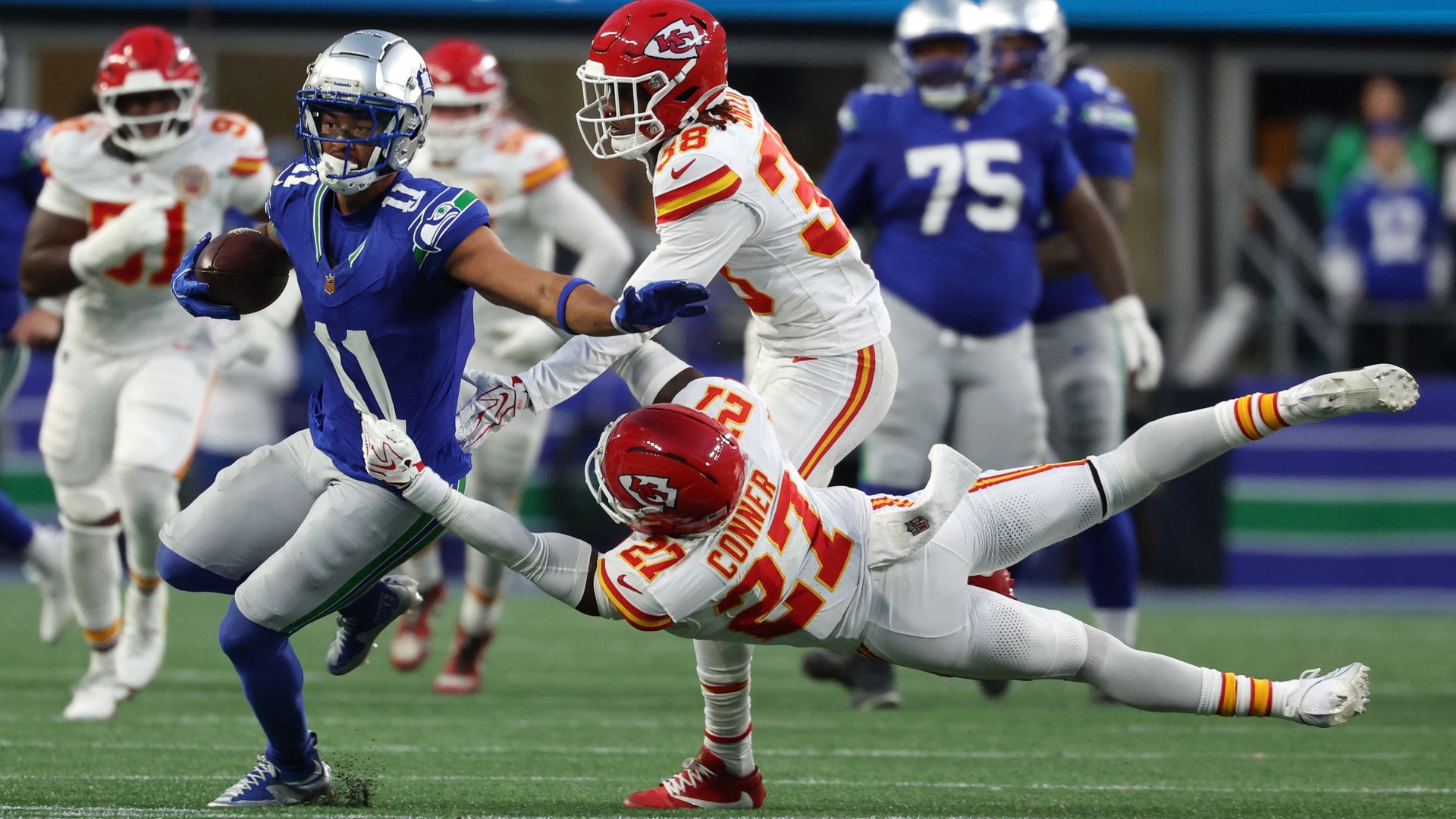 NFL-Highlights: Chiefs at Seahawks