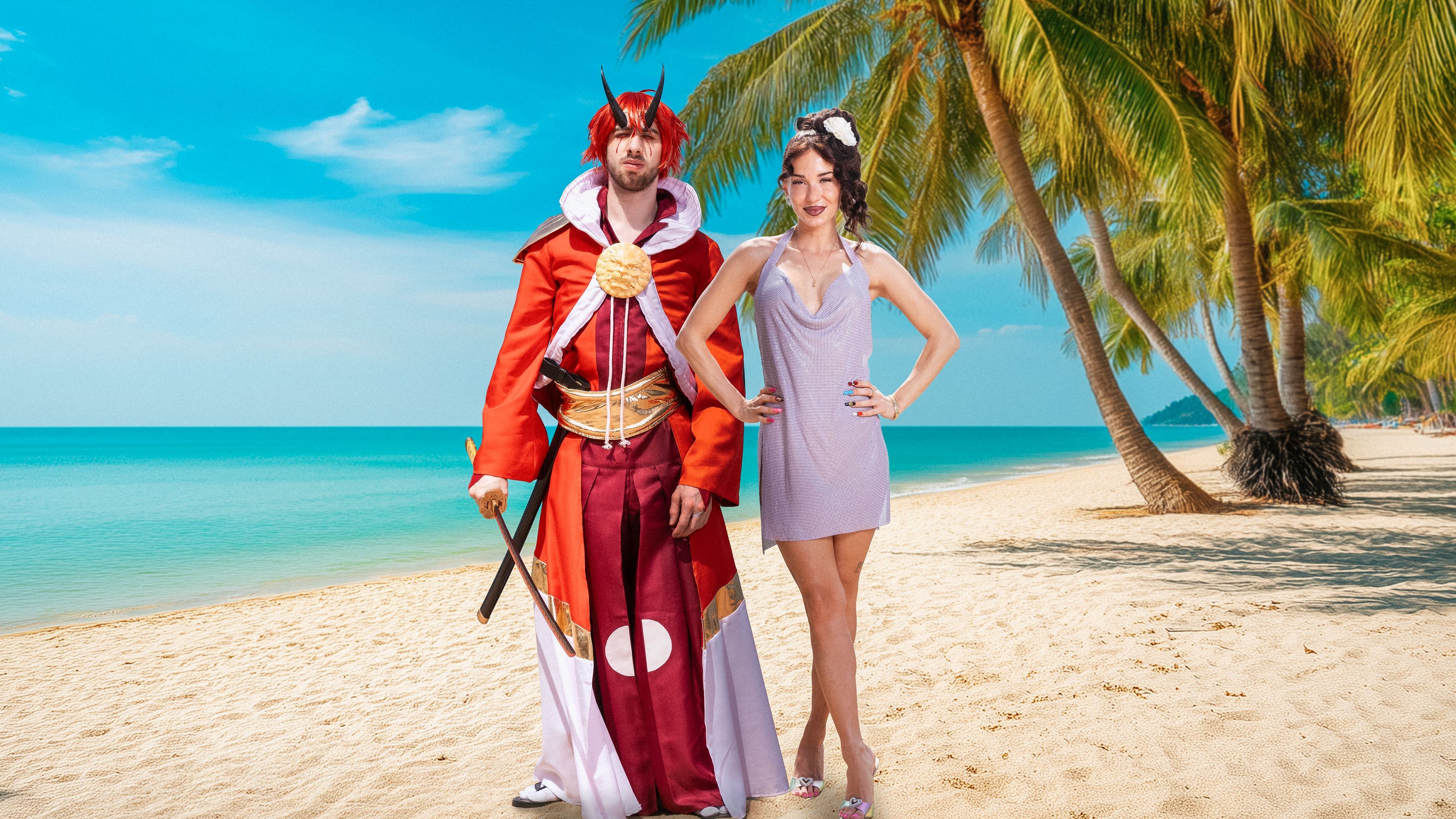 3D-Druck-Drachen-Nerd Sascha (21) und Anna Orlova (33)