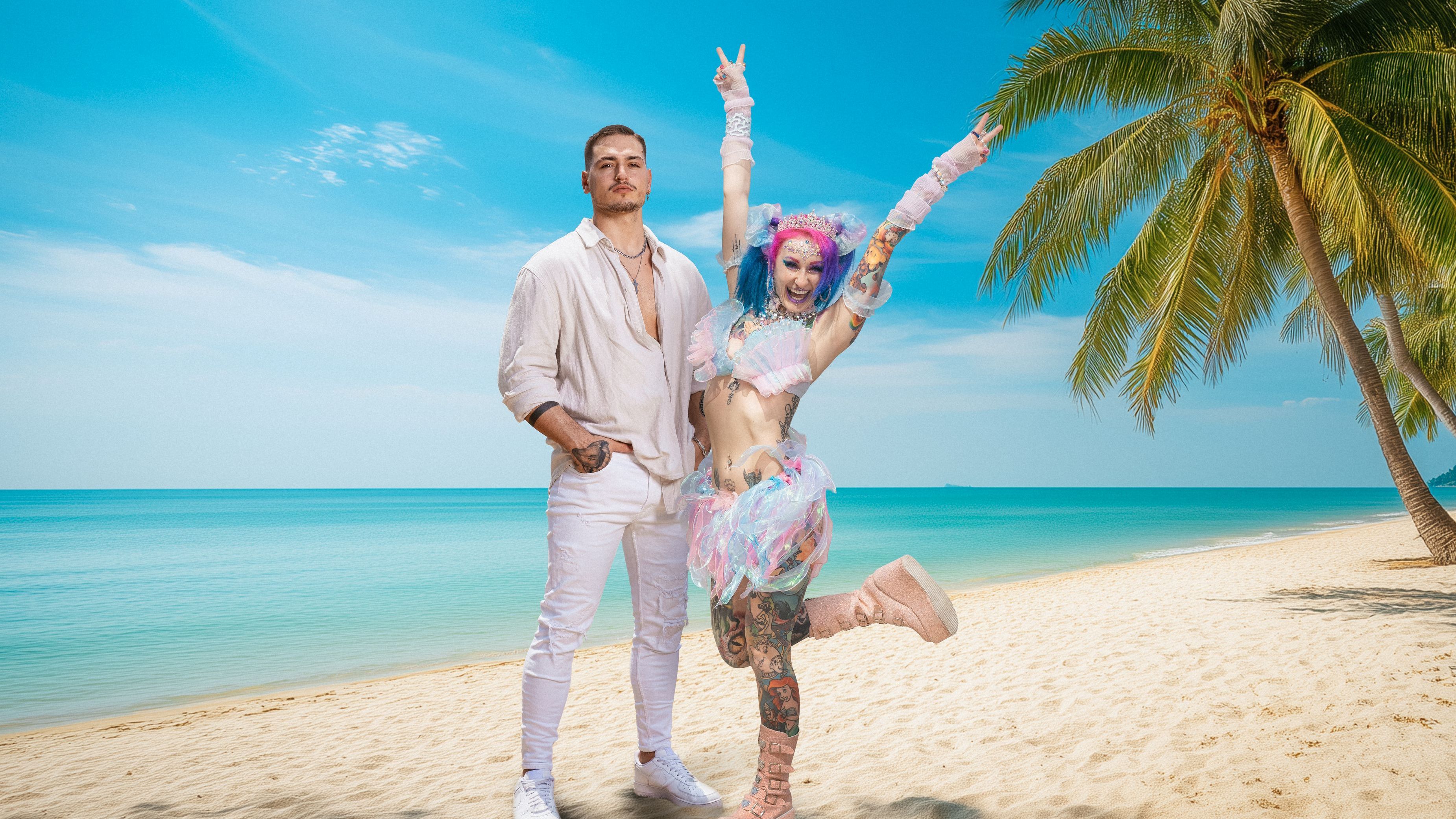 Max Bornmann (29) und Tattoo-Nerdin Sarah (35)