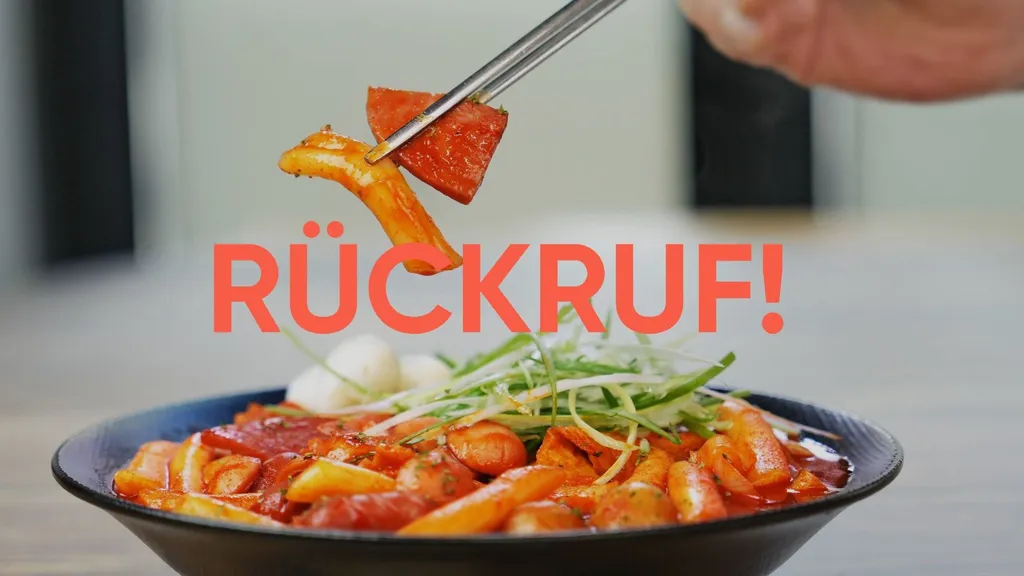 Produktrückruf bei Rewe: Koreanischer Snack könnte giftig sein