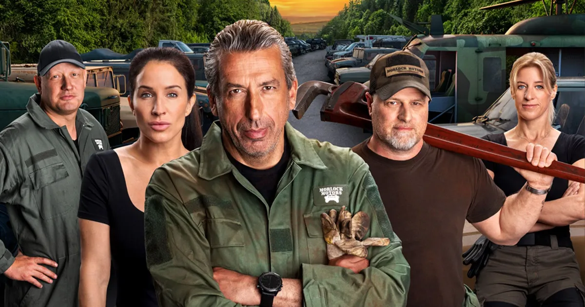 Image accompanying "Morlock Motors": Sie gehören zum Schrauber-Team von Boss Michael Manousakis, from Joyn