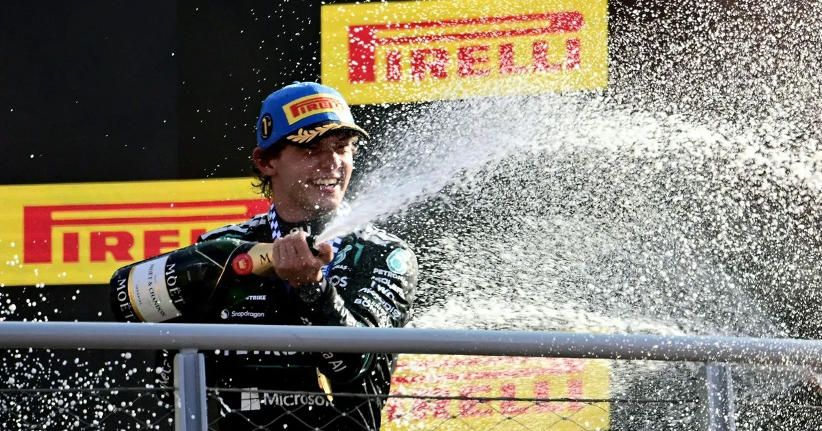 Mercedes driver Kimi Antonelli leads the 2026 Formula 1 drivers' standings heading into the United