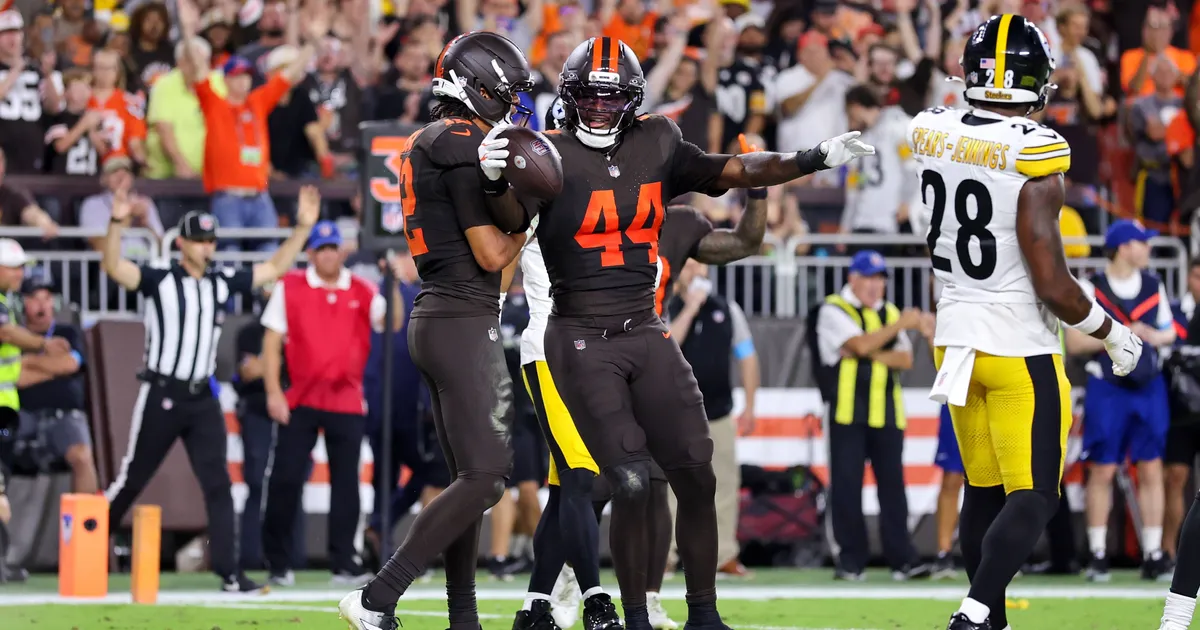 Cleveland Browns defeated Pittsburgh Steelers 27-24 in NFL Week 4