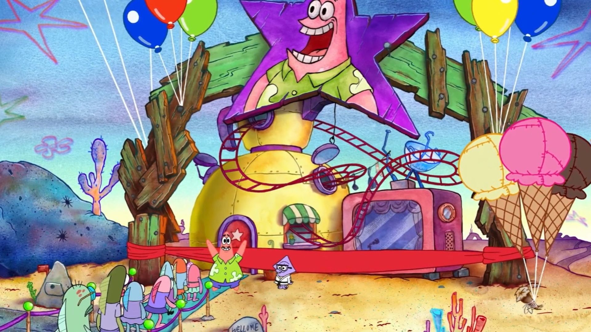 Das Patrick Show Land / Die Legende vom verschollenen Badezimmer