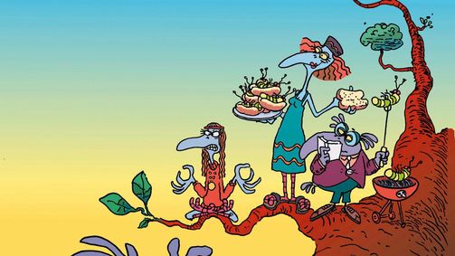 Birdz Birdz Staffel 1 Folge 7: Eddie allein im Wald