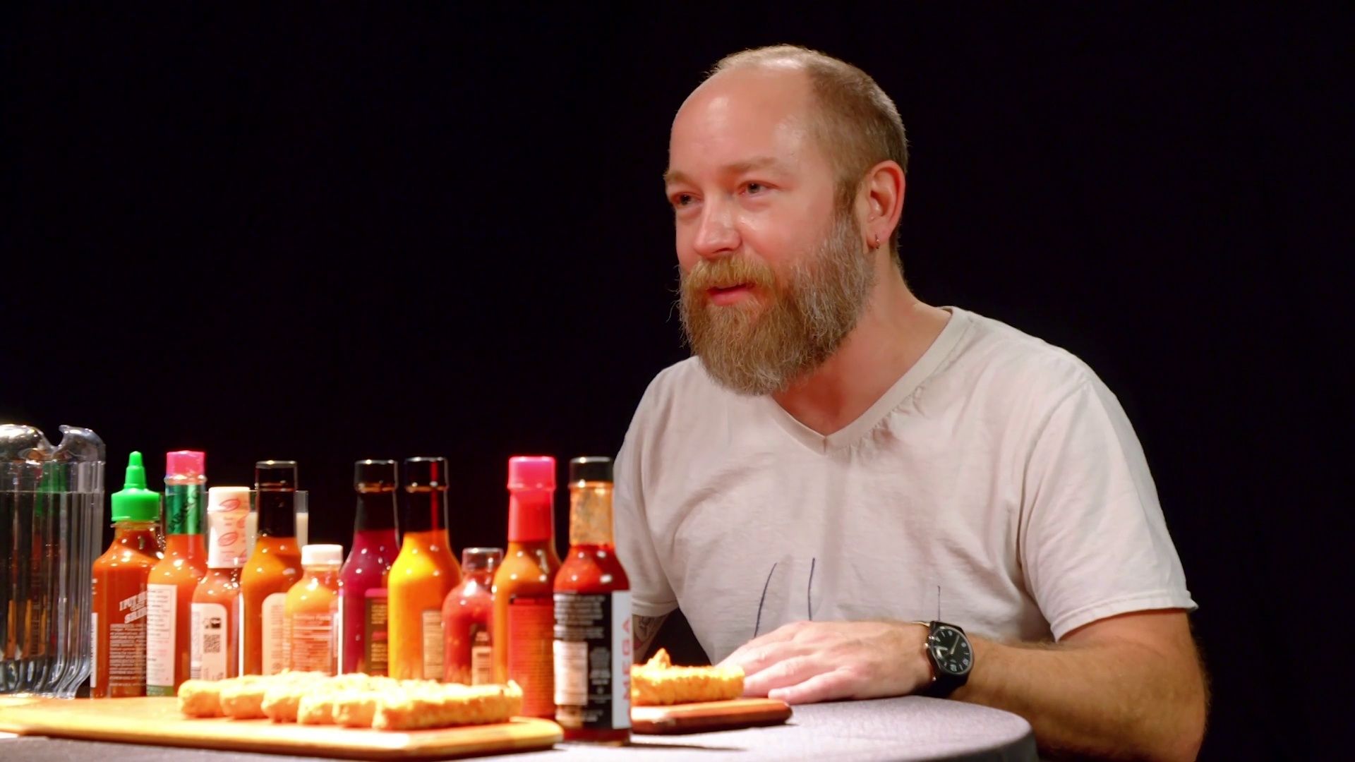 Kyle Kinane Gets Angry Eating Spicy Wings