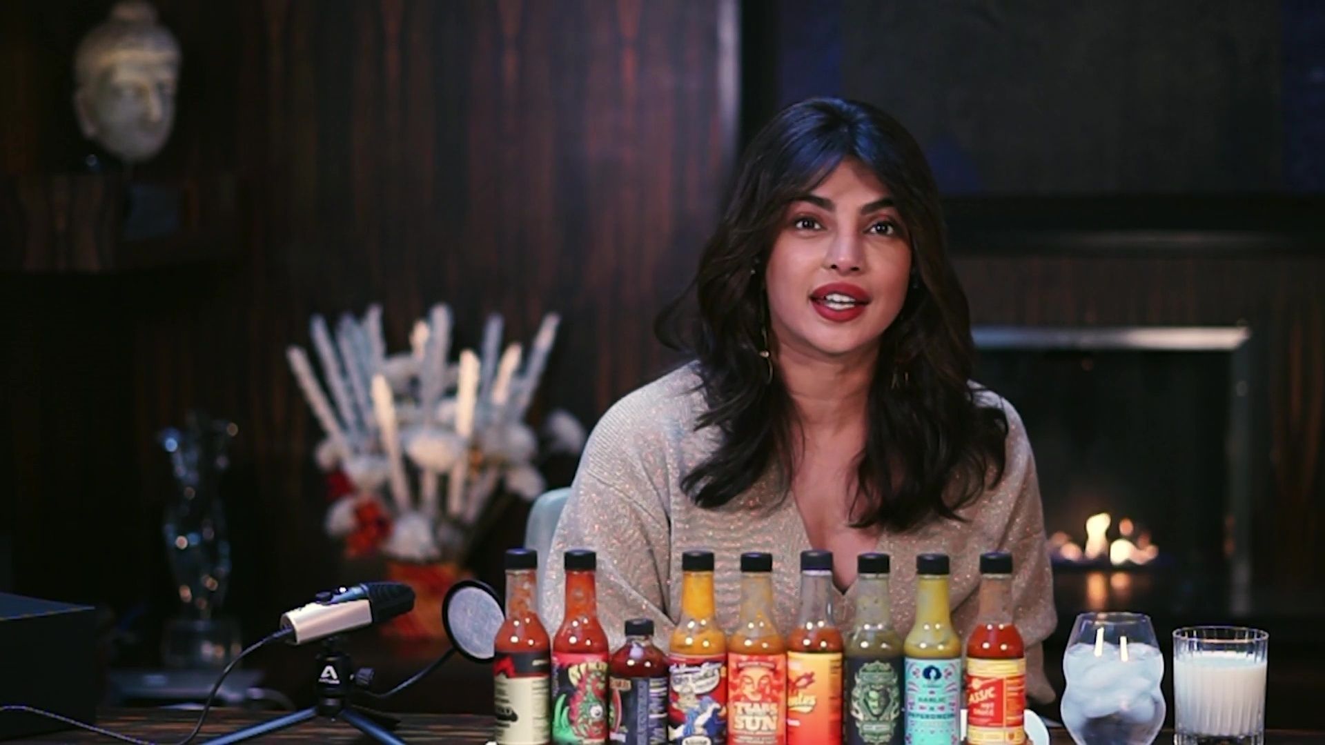 Priyanka Chopra Jonas Explains the Essence of Hot Sauce While Eating Spicy Wings