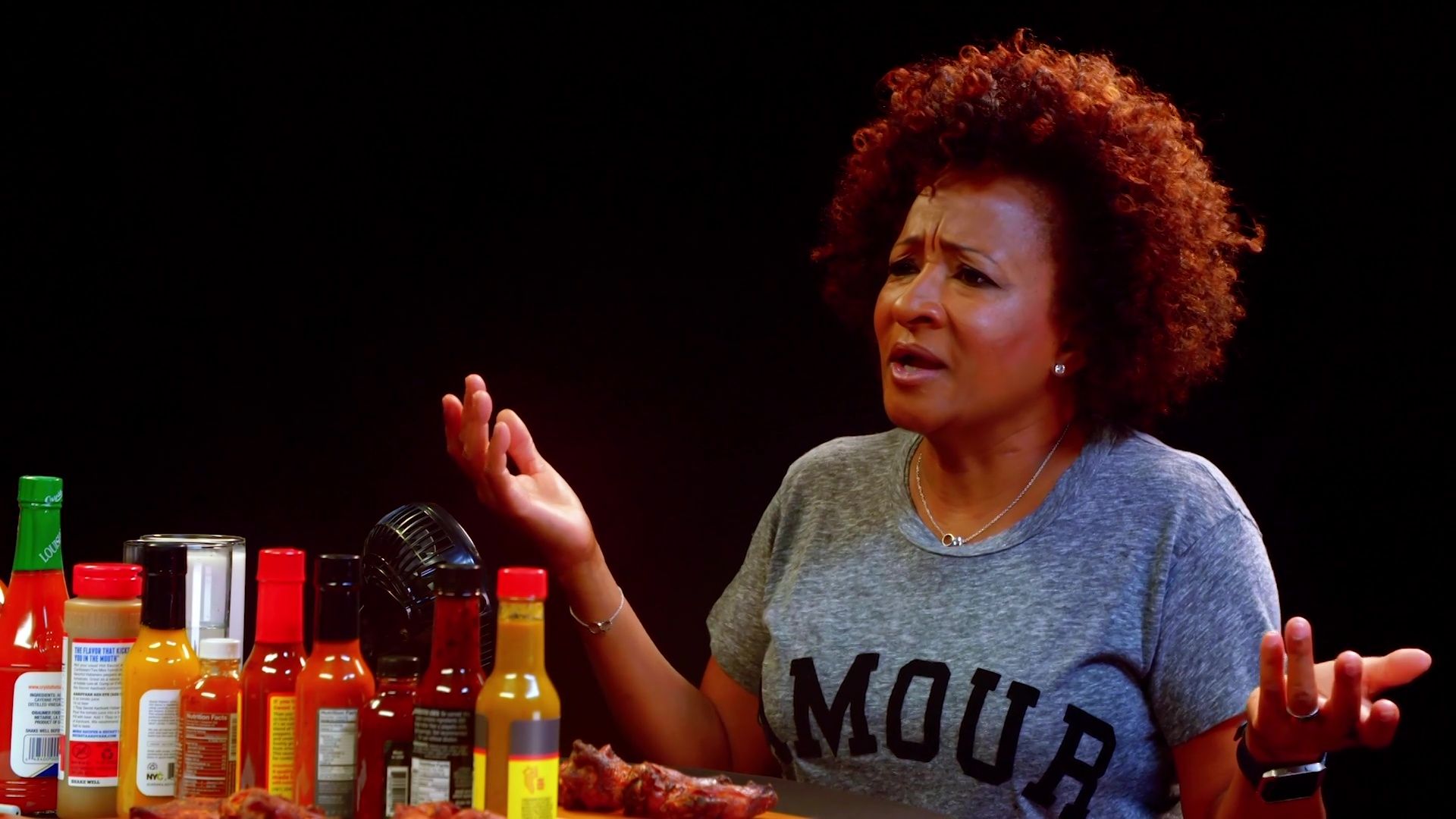 Wanda Sykes Confesses Everything While Eating Spicy Wings