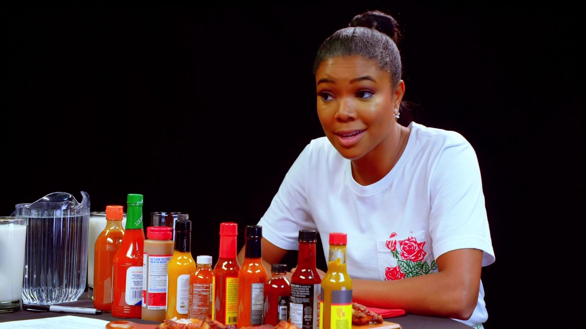 Gabrielle Union Impersonates DMX While Eating Spicy Wings