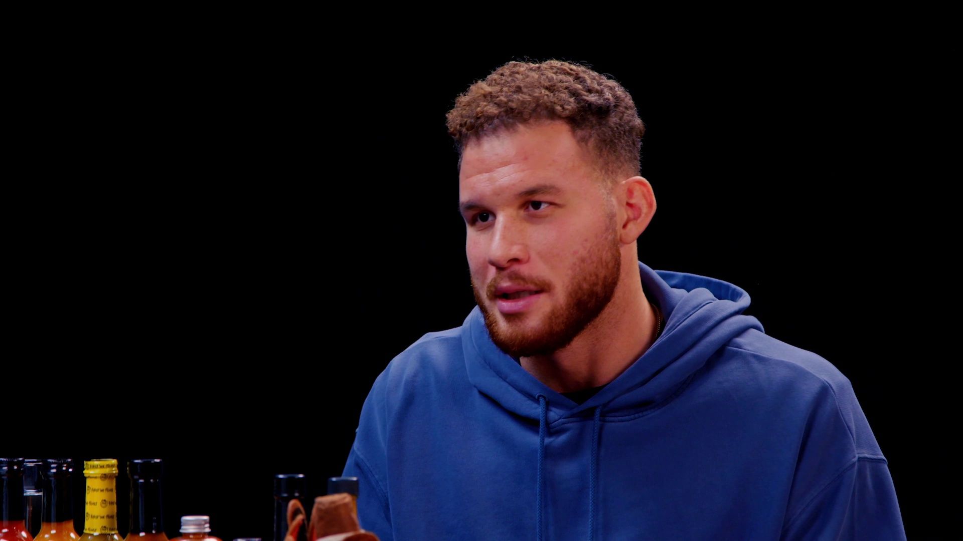 Blake Griffin Gets Full-Court Pressed By Spicy Wings