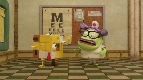 Kamp Koral: SpongeBobs Kinderjahre Staffel 1 Folge 16: Erste Hilfe, letzte Hilfe / Die Nacht des lebnden Gestanks