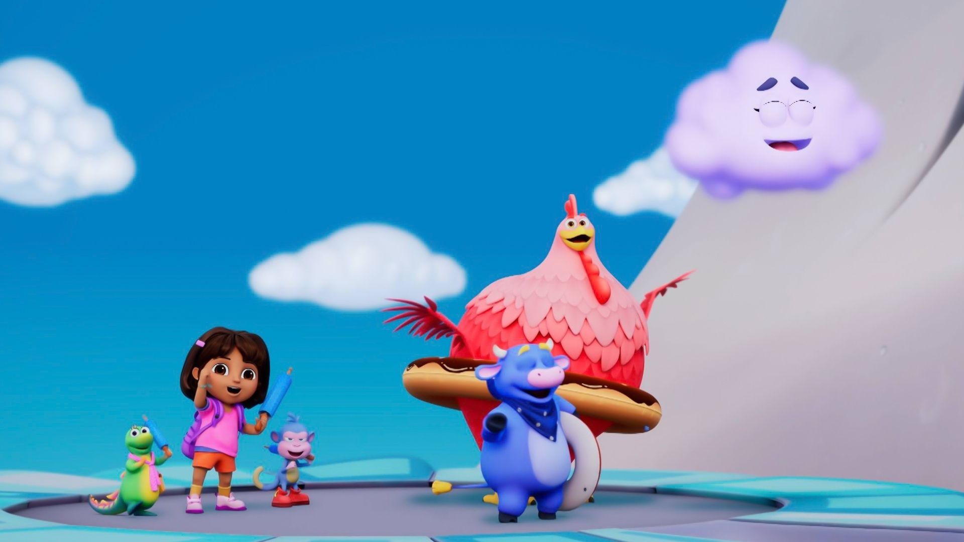 Rutschpartie mit Claudia / Frogitas magische Streifen