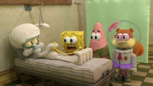 Kamp Koral: SpongeBobs Kinderjahre Staffel 1 Folge 20: Geschüttelte Hütten / Weck-Revolution