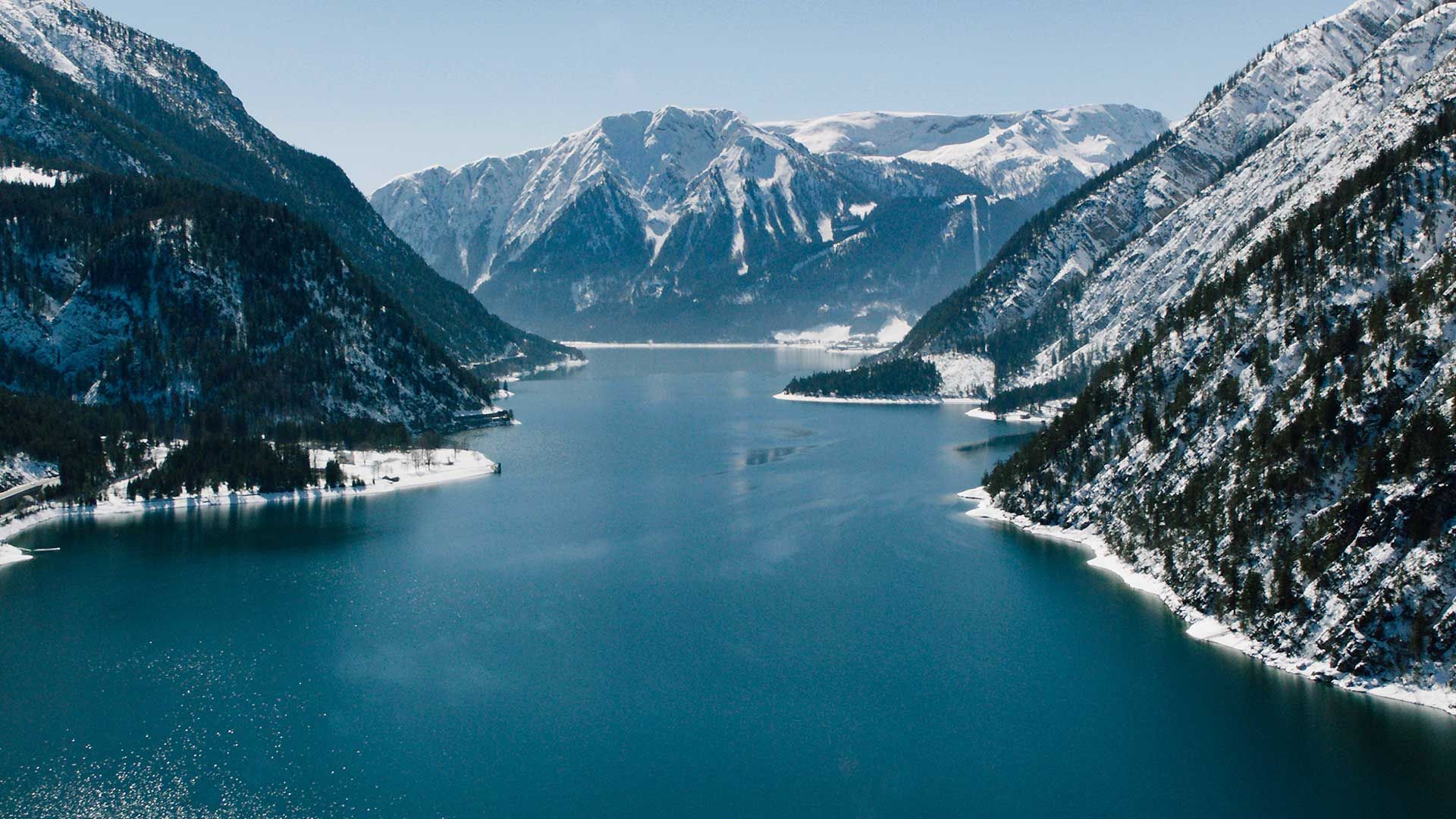 Der Achensee im Winter