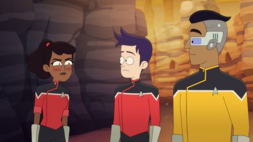 Star Trek: Lower Decks Staffel 3 Folge 3: Das Psycho-Gestein