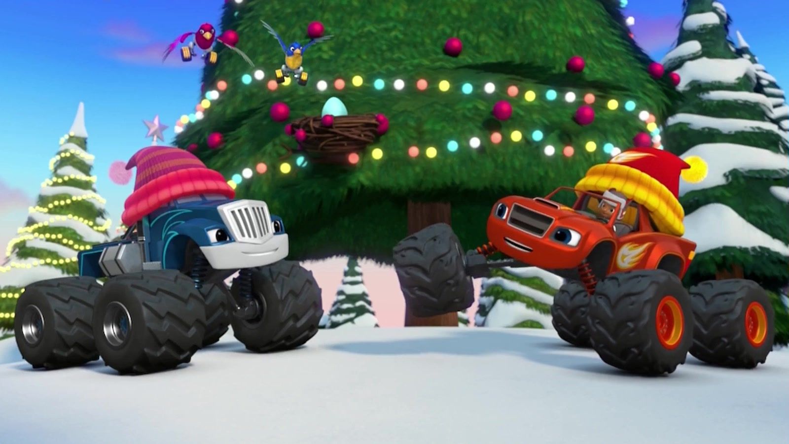 Die Monstermaschinen-Weihnacht