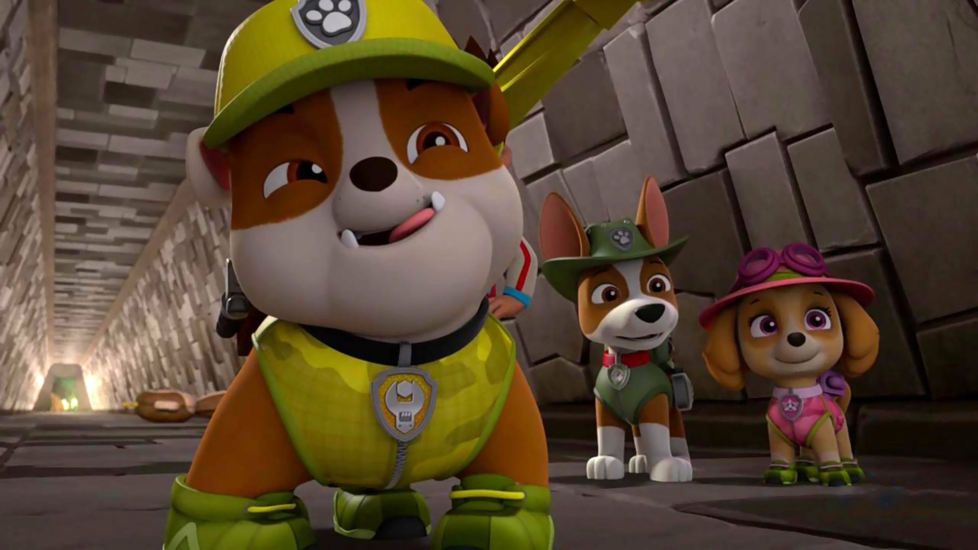 Die Hunde retten die Zubettgehzeit / Die Hunde retten Chickalettas Ei