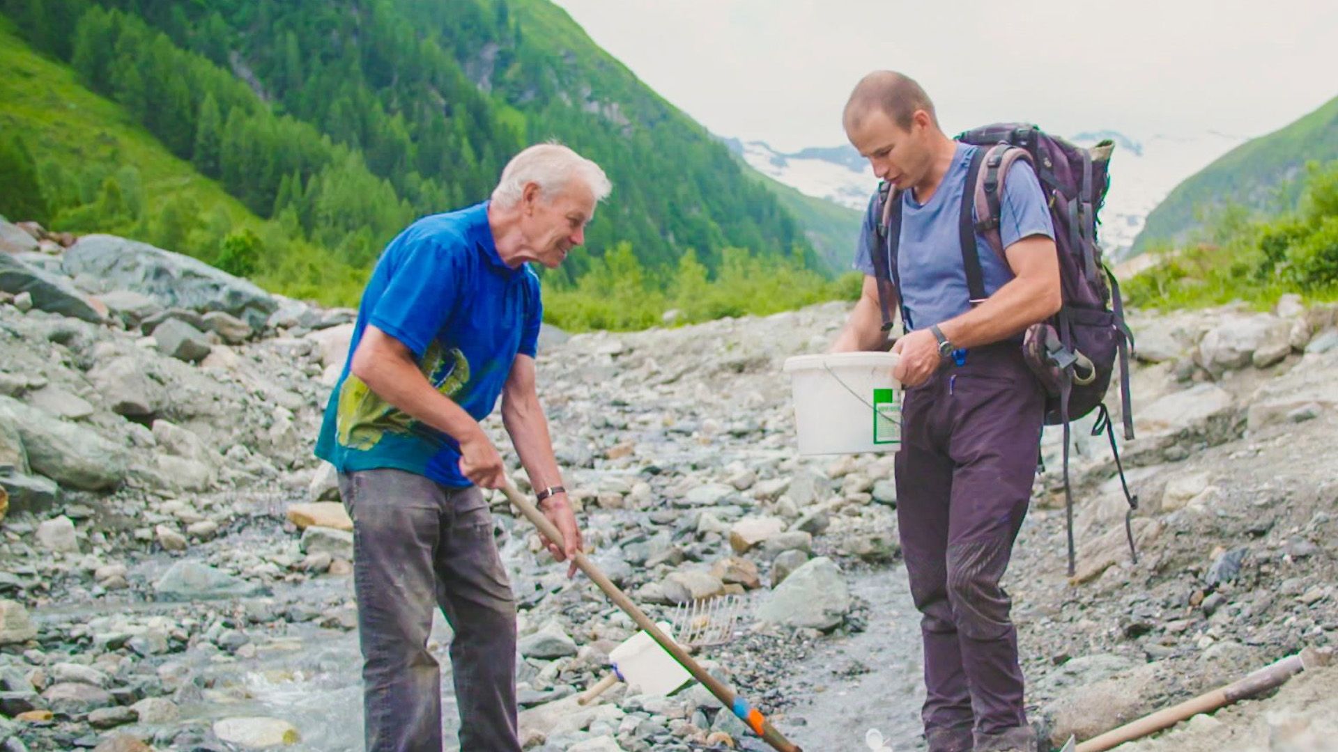 Verborgene Schätze - Stoasucha in den Alpen