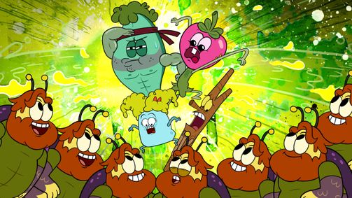 The Mighty Ones The Mighty Ones Staffel 2 Folge 3: Das Fleischbiest / Blatt reist durch die Zeit