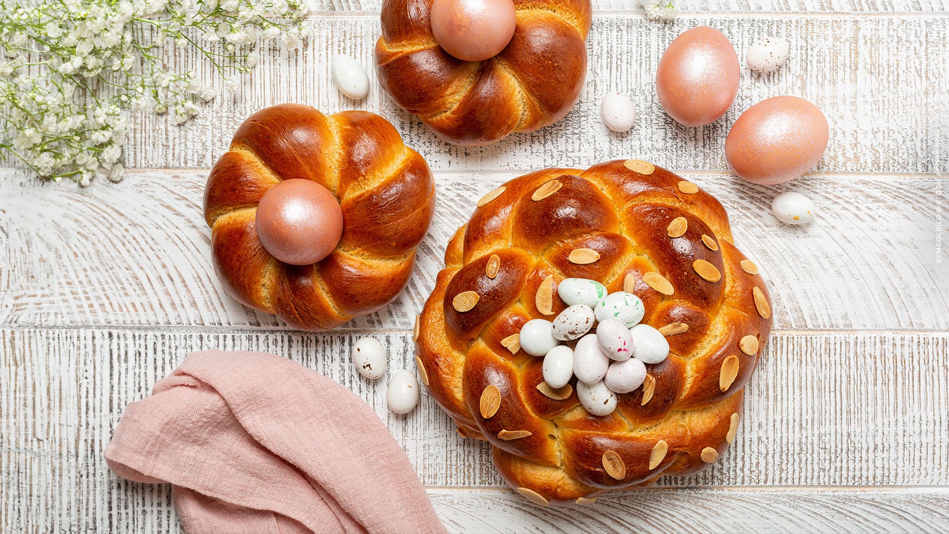 Pinzen, Fladen, süße Zöpfe